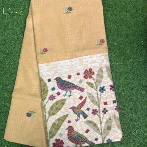 102-Sugarcane Saree(OFFER)