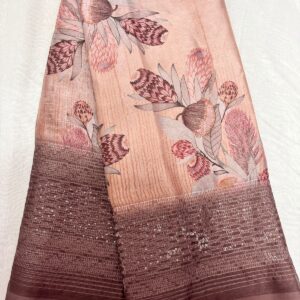 127-Chiffon Pachi Work