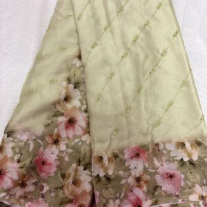 127-Chiffon Pachi Work