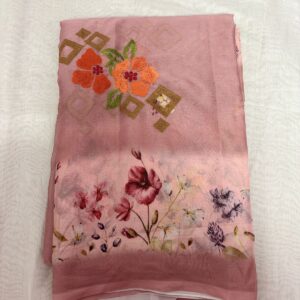 127-Chiffon Pachi Work