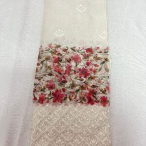 127-Chiffon Pachi Work