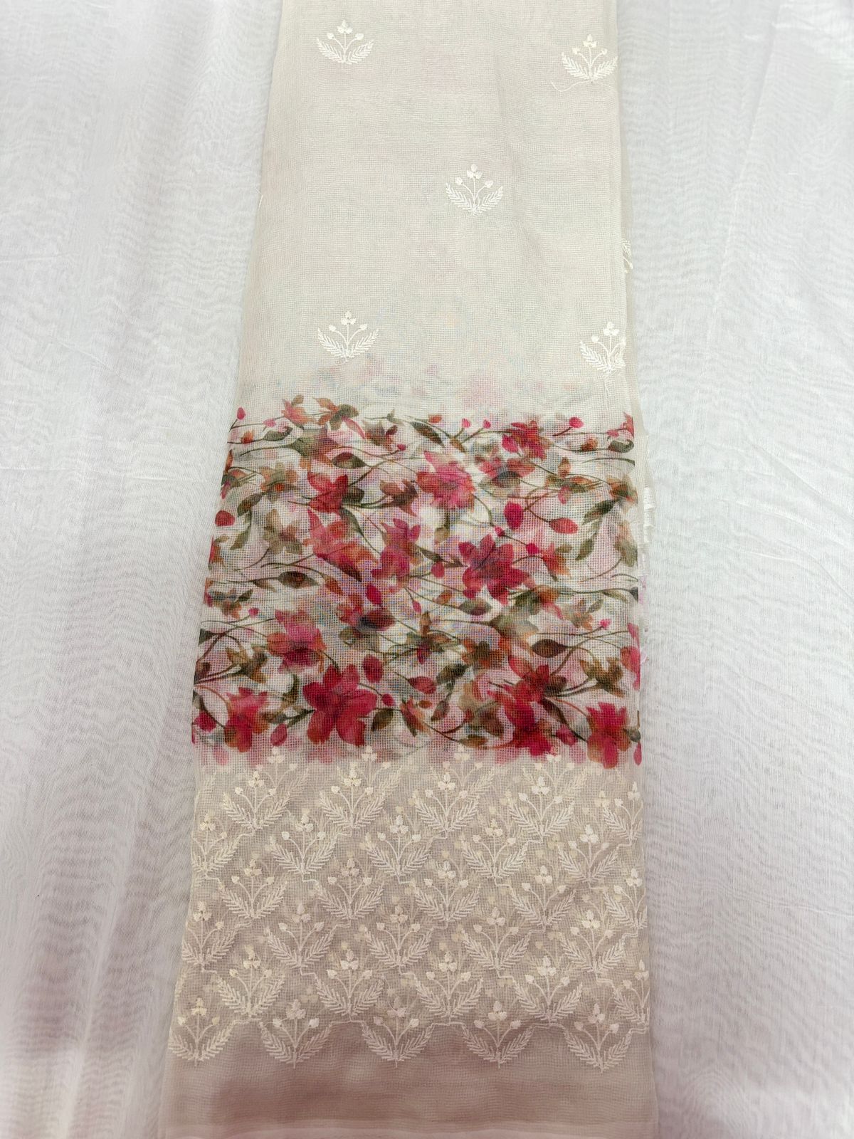 Chiffon Pachi Work