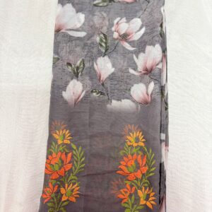 127-Chiffon Pachi Work