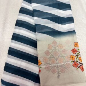 127-Chiffon Pachi Work