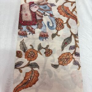 127-Chiffon Pachi Work