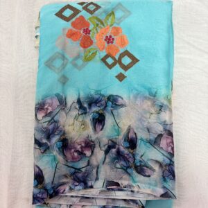 127-Chiffon Pachi Work
