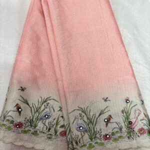 127-Chiffon Pachi Work