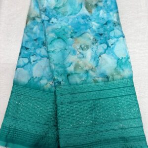 127-Chiffon Pachi Work