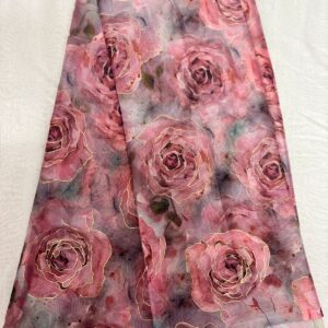 127-Chiffon Pachi Work