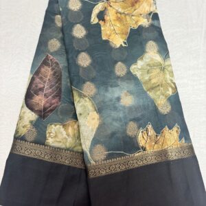 127-Chiffon Pachi Work