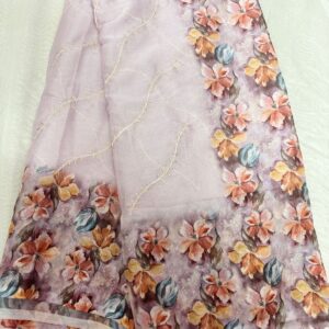 127-Chiffon Pachi Work