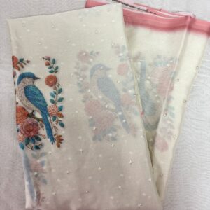 127-Chiffon Pachi Work