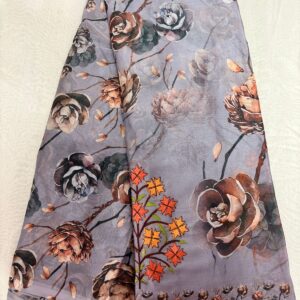 127-Chiffon Pachi Work
