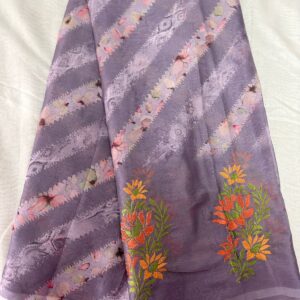 127-Chiffon Pachi Work