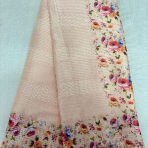 127-Chiffon Pachi Work