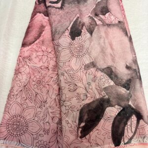 127-Chiffon Pachi Work