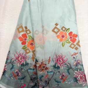 127-Chiffon Pachi Work
