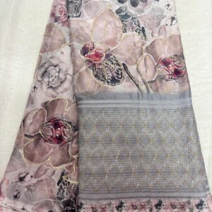 127-Chiffon Pachi Work