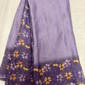 127-Chiffon Pachi Work