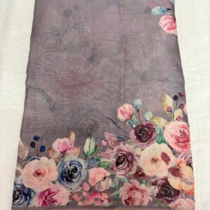 127-Chiffon Pachi Work