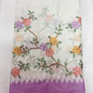 127-Chiffon Pachi Work