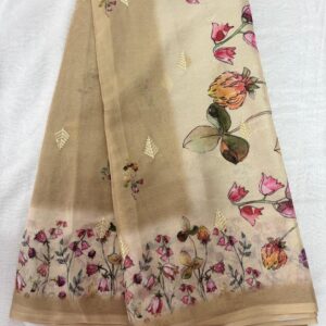 127-Chiffon Pachi Work