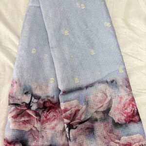 127-Chiffon Pachi Work