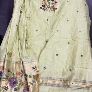 215-Malchenderi Dress Material(Top& Dupatta)